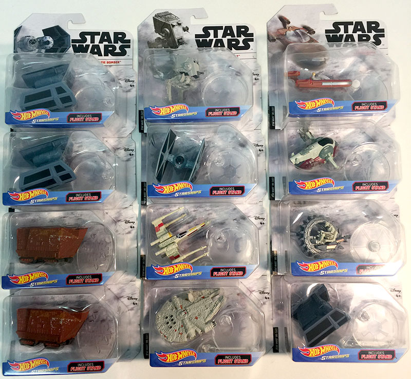 hot wheels star wars ships 2019