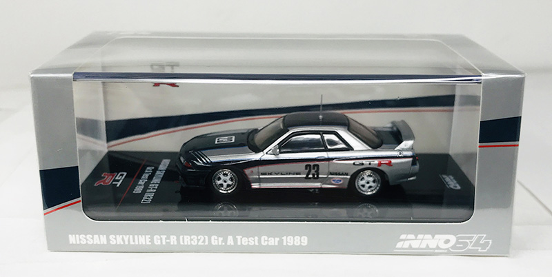 INNO64 1/64 NISSAN SKYLINE GT-R R32 Gr.A TEST CAR 1989  / *FREE USA SHIPPING*