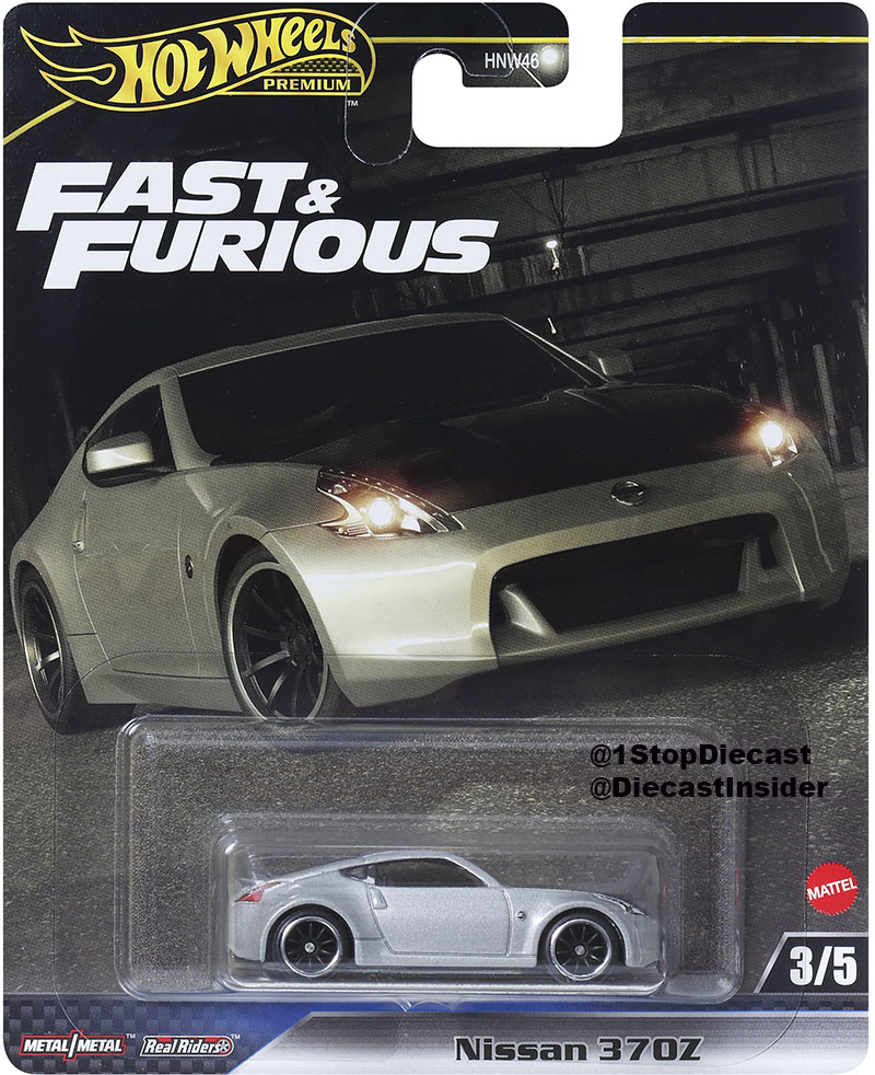 HOT WHEELS FAST & FURIOUS NISSAN 370Z SOLID PACK OF 10 CARS / *FREE USA SHIPPING