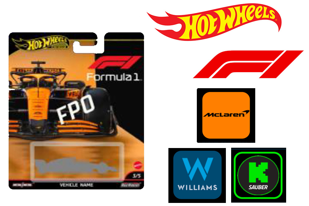 HOT WHEELS 2025 1/64 FORMULA 1 DASH G / SEALED CASE OF 8 / FREE USA SHIPPING*