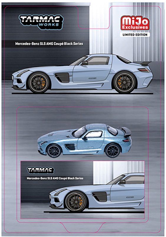 TARMAC 1/64 MERCEDES BENZ SLS AMG COUPE BLACK SERIES / *FREE USA SHIPPING